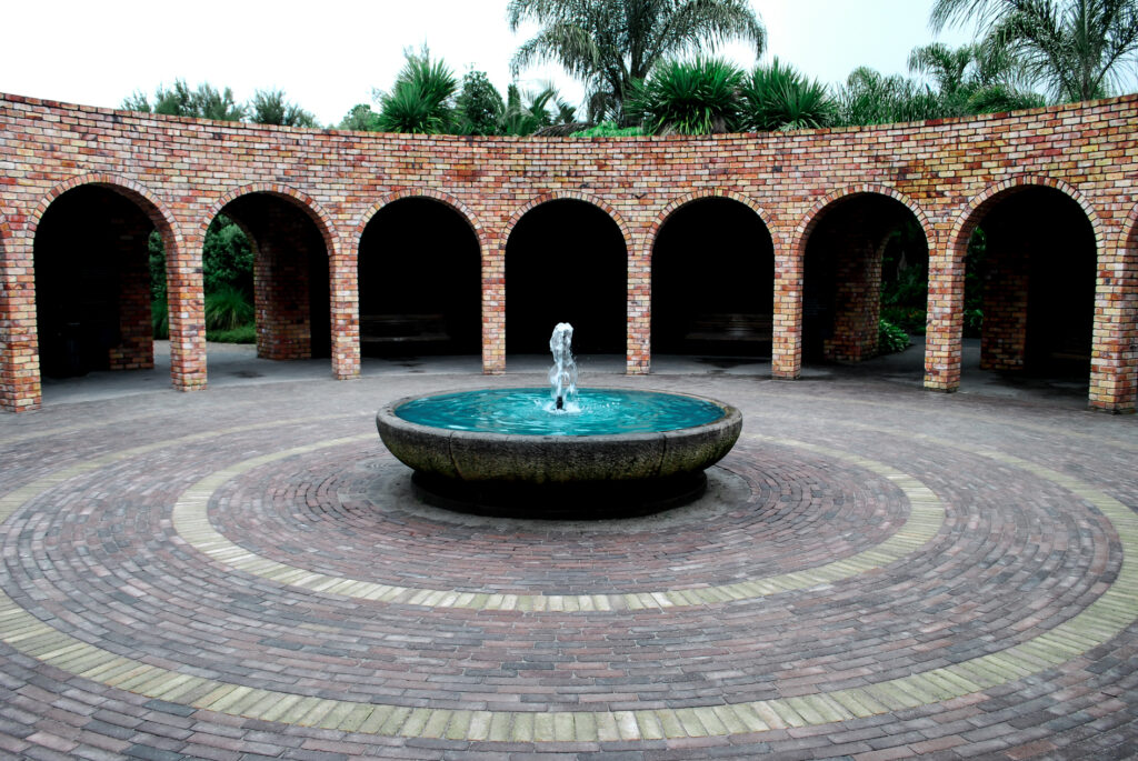 A beautiful fountain in the heart of Hamilton